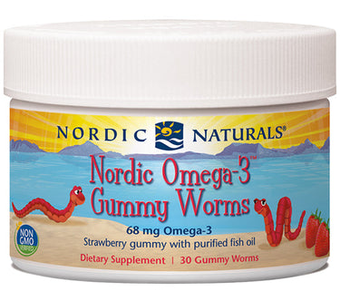 Omega-3 Gummy Worms - My Village Green